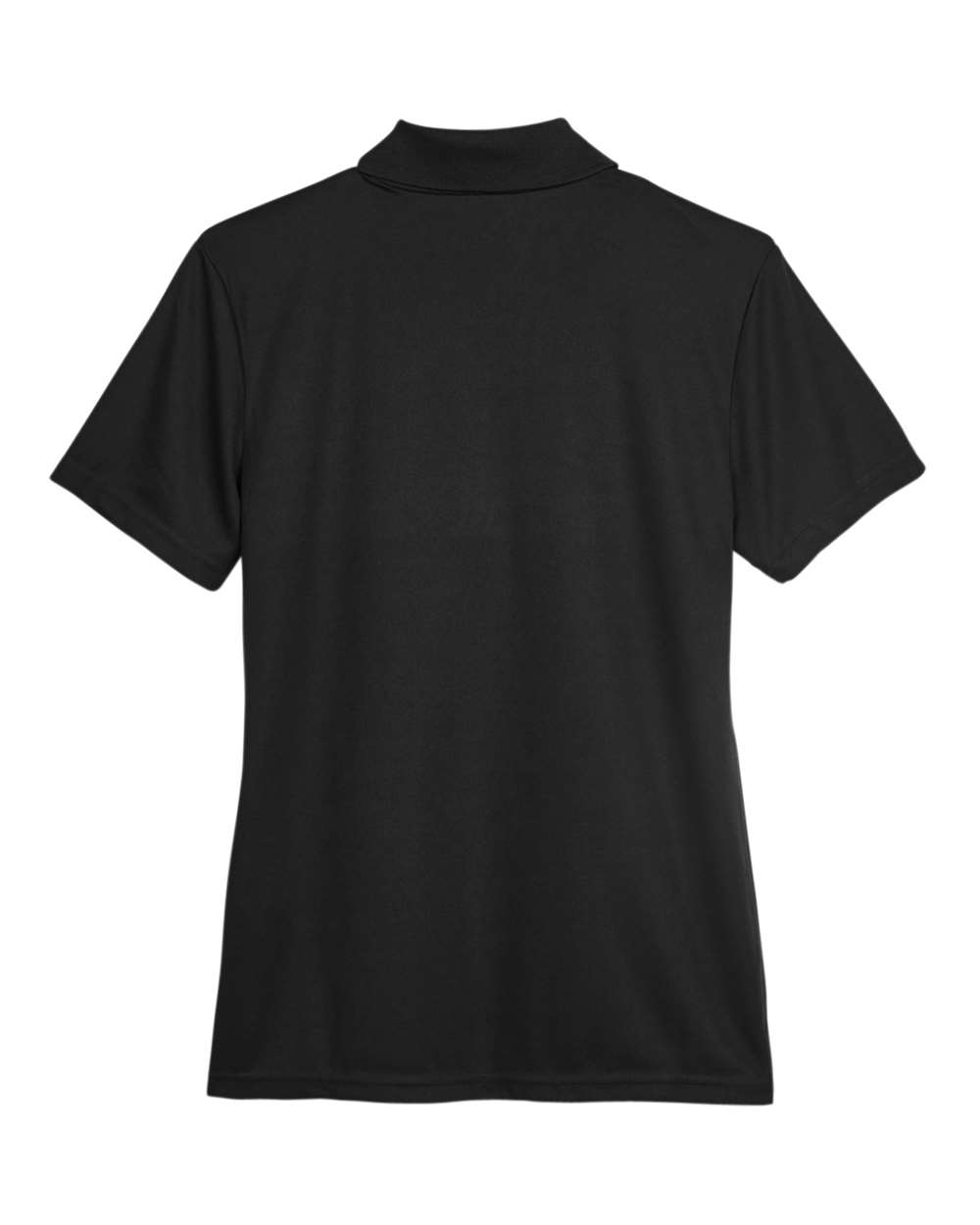 Rear View of Black Women's Origin Performance Piqué Polo - 78181