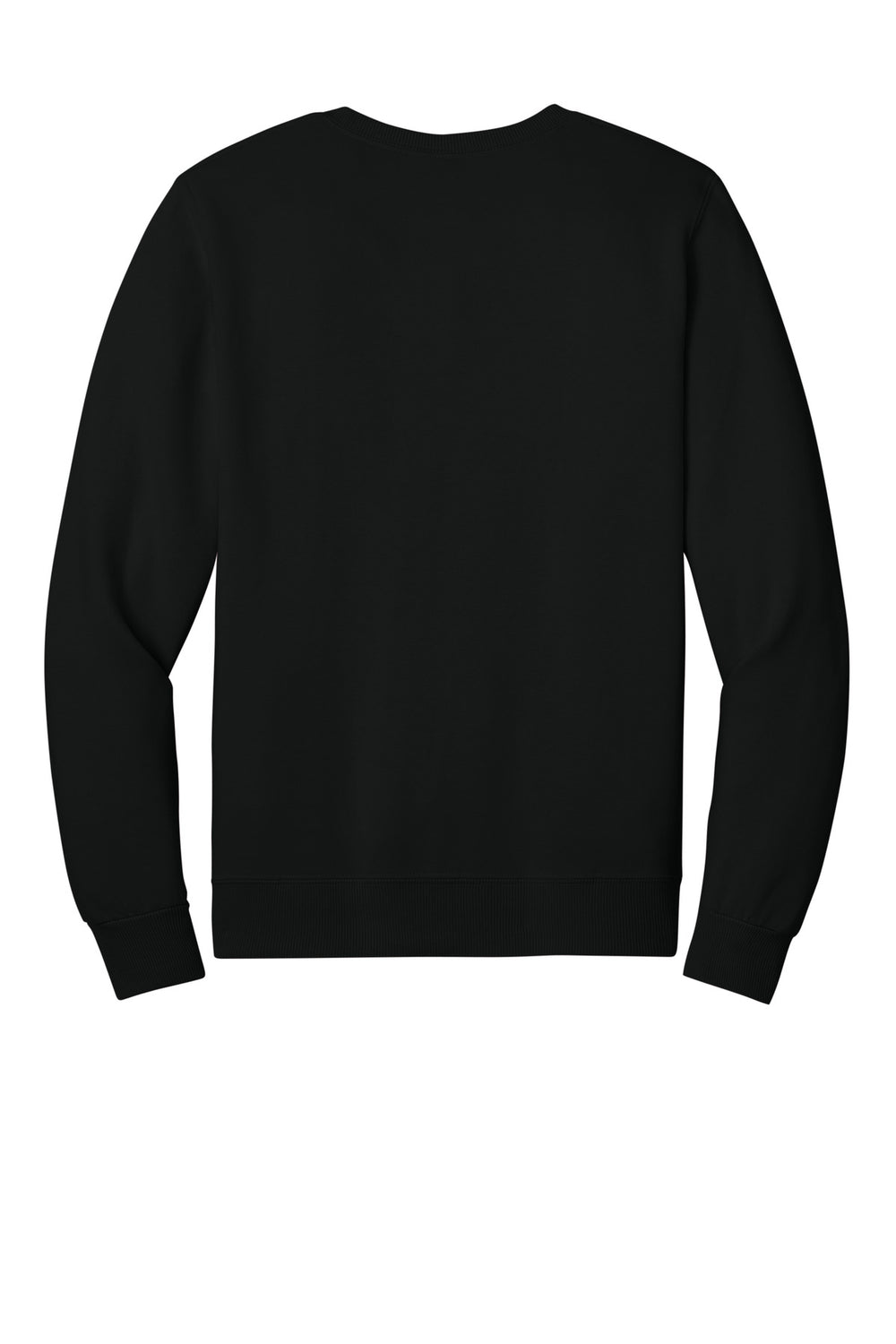 Rear View of BlackInk Jerzees Eco Premium Blend Crewneck Sweatshirt 701M