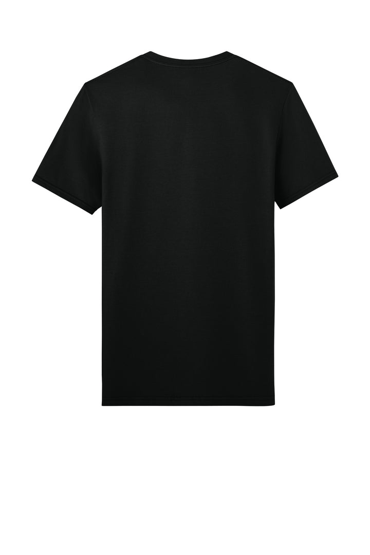 Rear View of BlackInk Jerzees Unisex Premium Combed Ring Spun Cotton Tee 570M