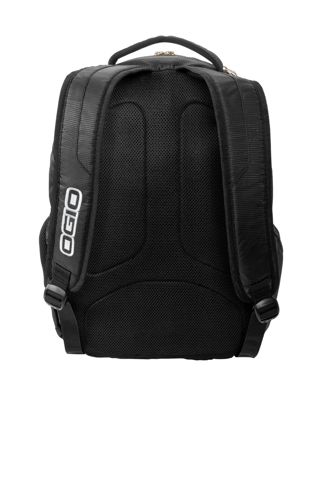 Rear View of Black/Silver OGIO - Bullion Pack. 411064
