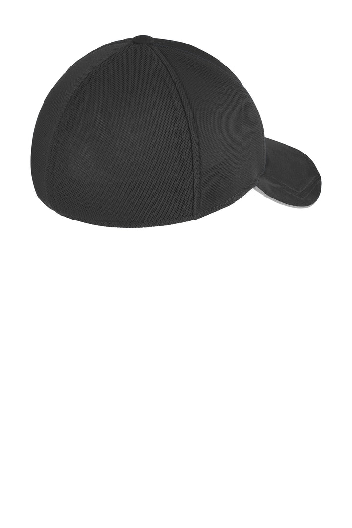 Rear View of Blacktop OGIO Circuit Cap. OE654