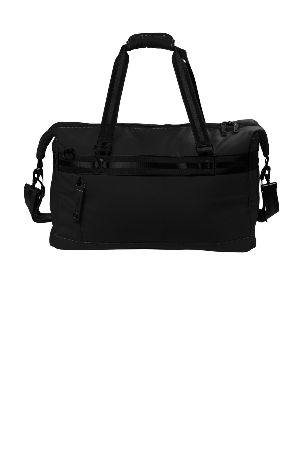 Rear View of Blacktop OGIO Commuter Duffel . 411098