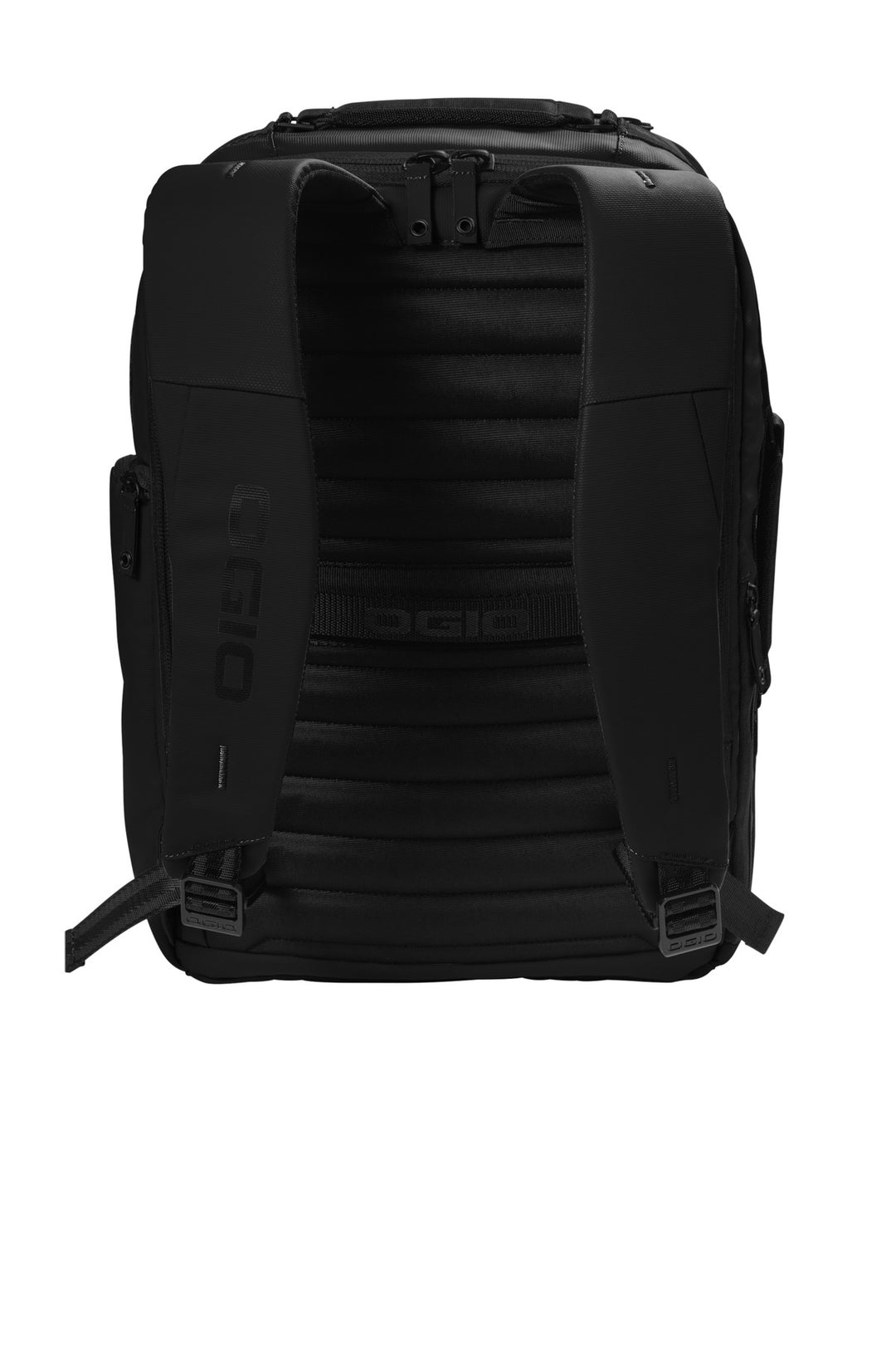 Rear View of Blacktop OGIO Commuter XL Pack 91012