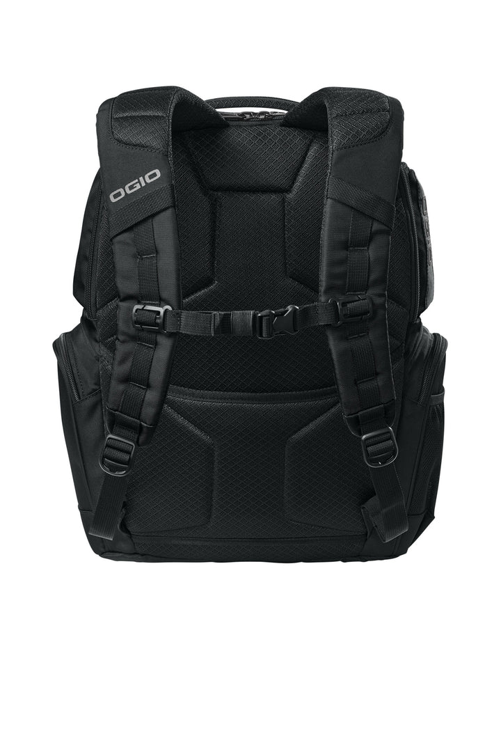 Rear View of Blacktop OGIO Kinetic Pack 91030