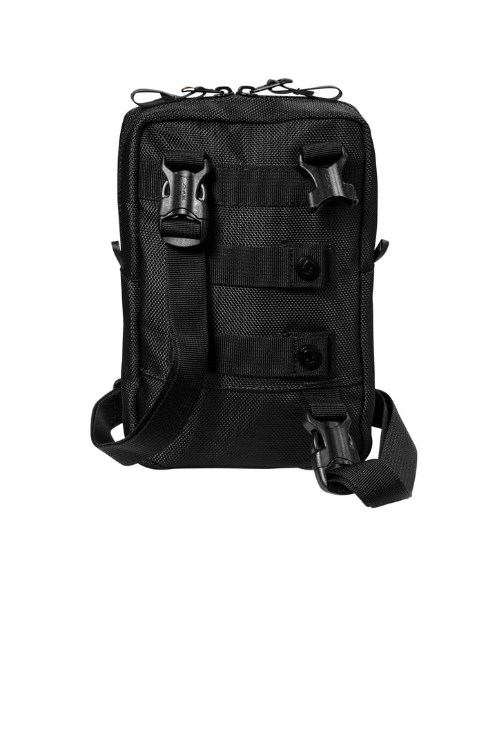 Rear View of Blacktop OGIO Resistant Crossbody 97002