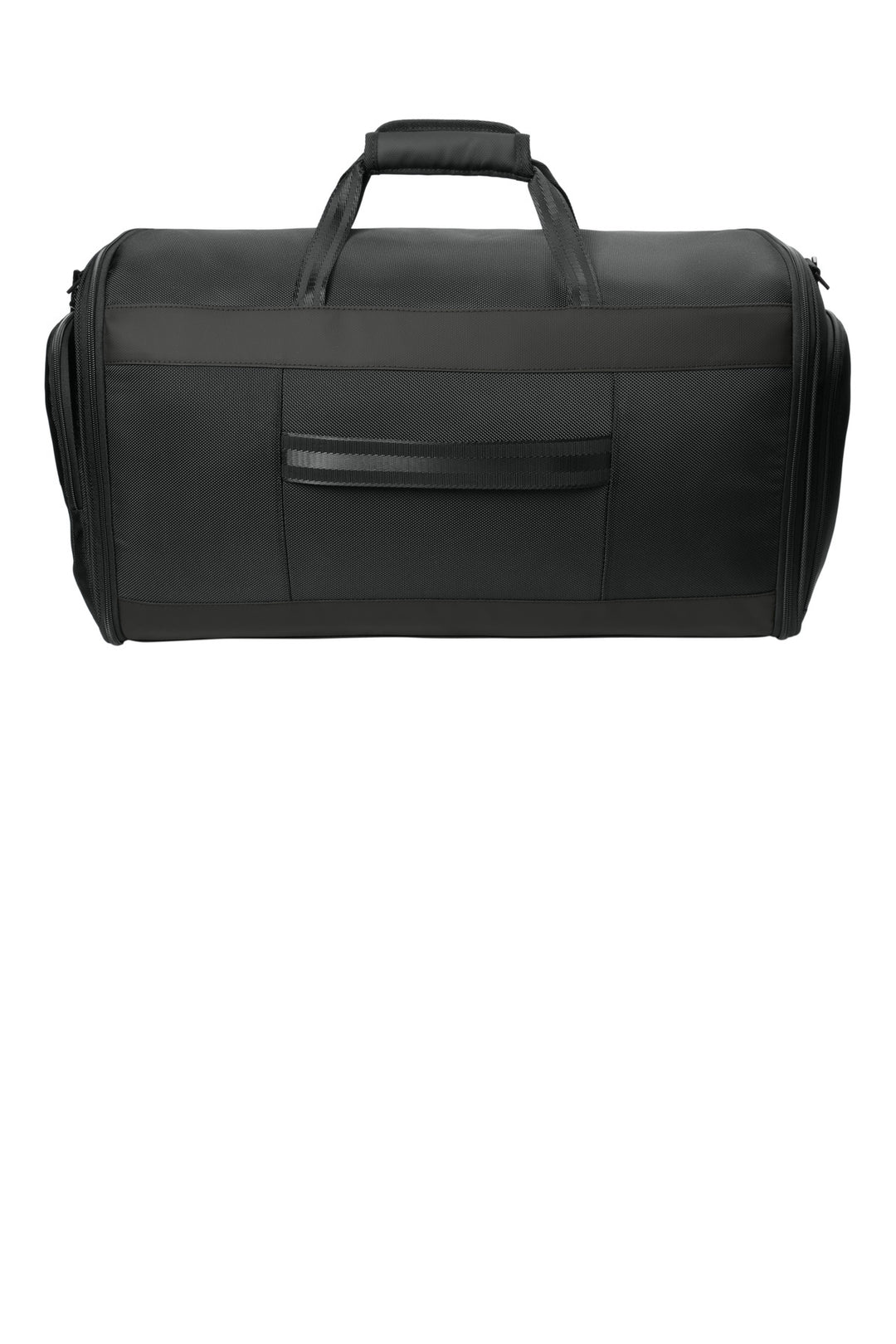 Rear View of Blacktop OGIO Transform Garment Duffel 95003