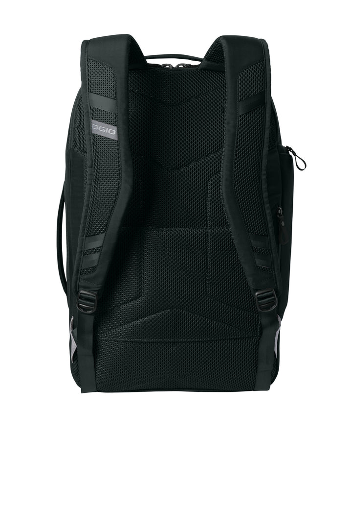 Rear View of Blacktop OGIO Ultimate Travel Pack 91023