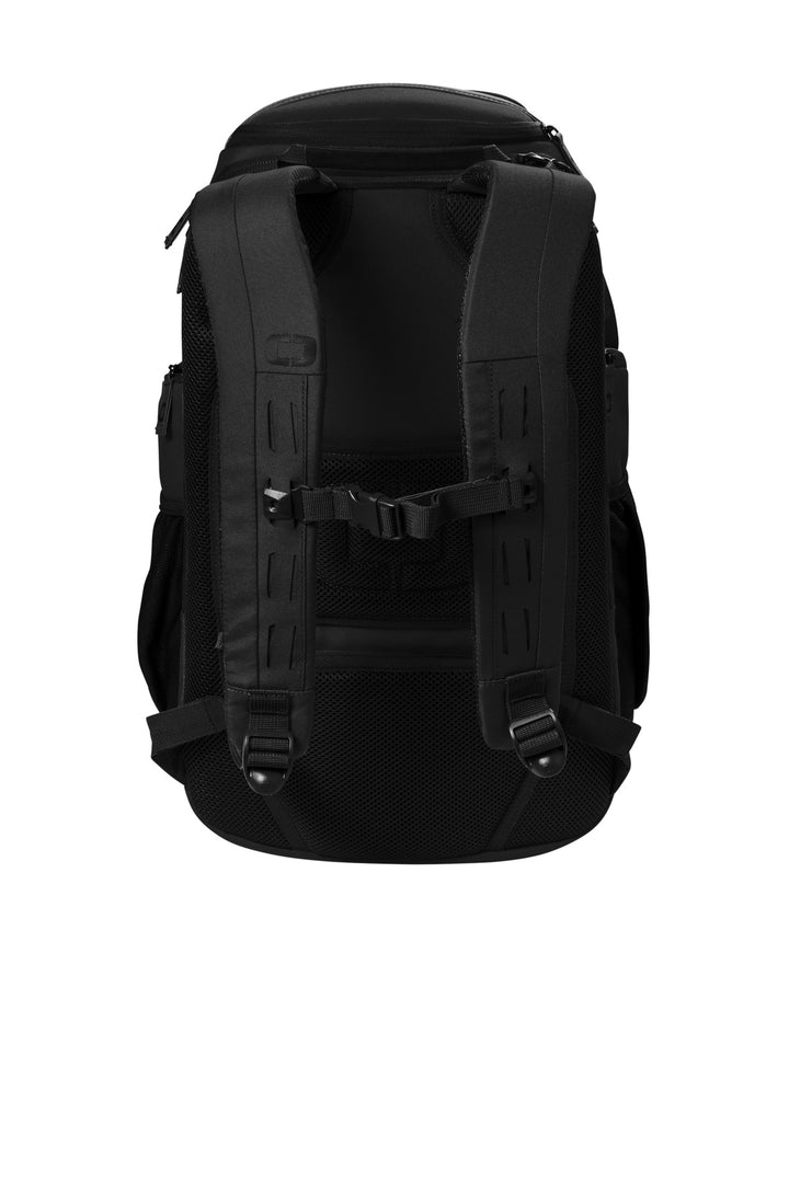 Rear View of Blacktop OGIO Utilitarian Pack 91010