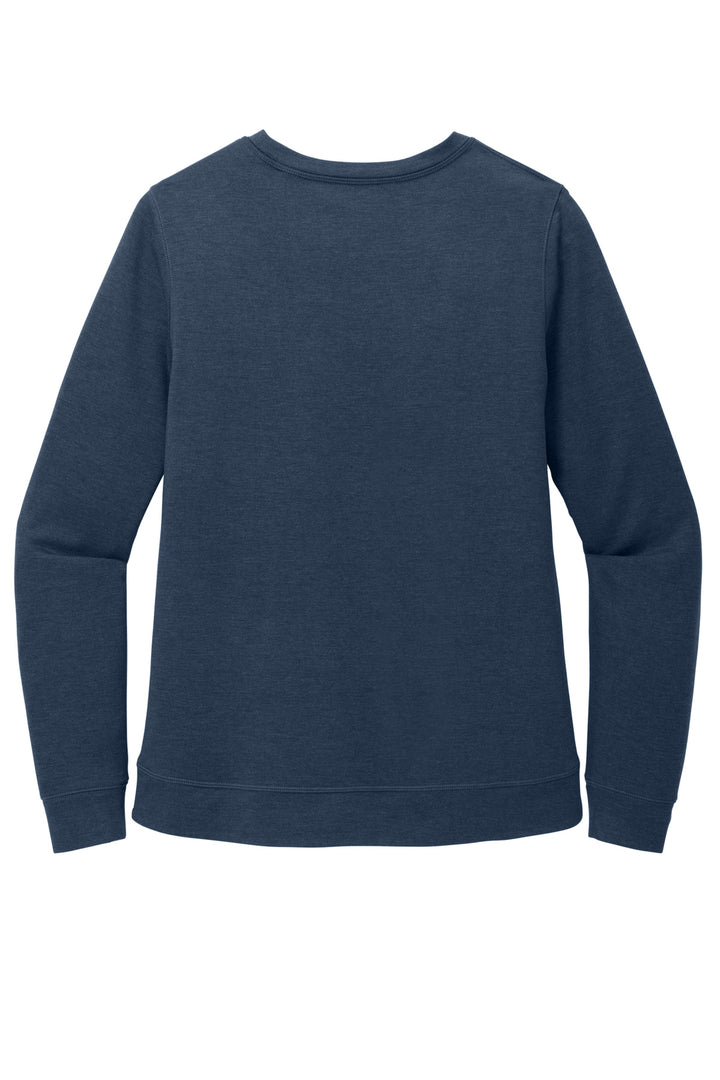 Rear View of BlNightsHt TravisMathew Women's Long Weekend Crew TM1LD003