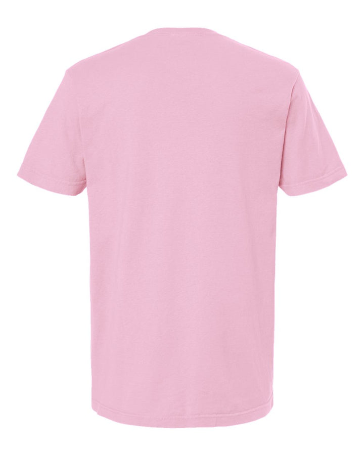 Rear View of Blossom Vintage Garment-Dyed T-Shirt - 6500M