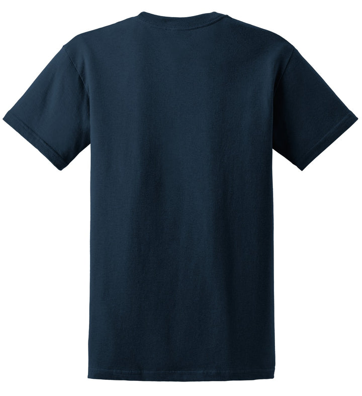 Rear View of Blue Dusk Gildan - Ultra Cotton 100% US Cotton T-Shirt. 2000