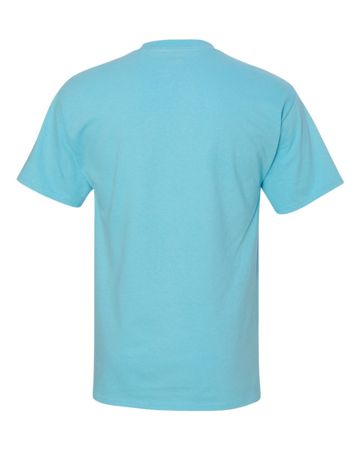 Rear View of Blue Horizon Beefy-T® T-Shirt - 5180