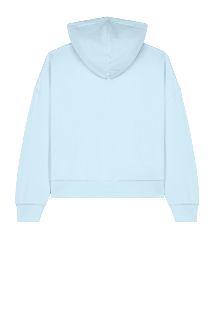 Rear View of BlueIce Stanley/Stella Women's Stella Nora Hooded Sweatshirt SXW035