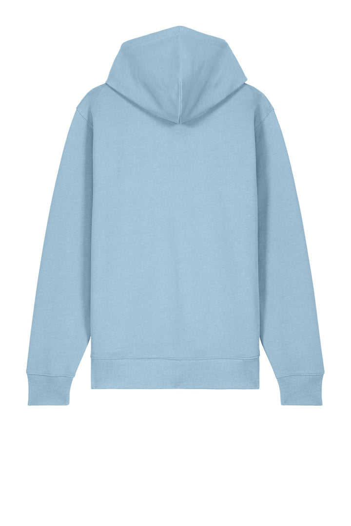 Rear View of BlueSoul Stanley/Stella Unisex Cultivator 2.0 Full-Zip Hooded Sweatshirt SXU005