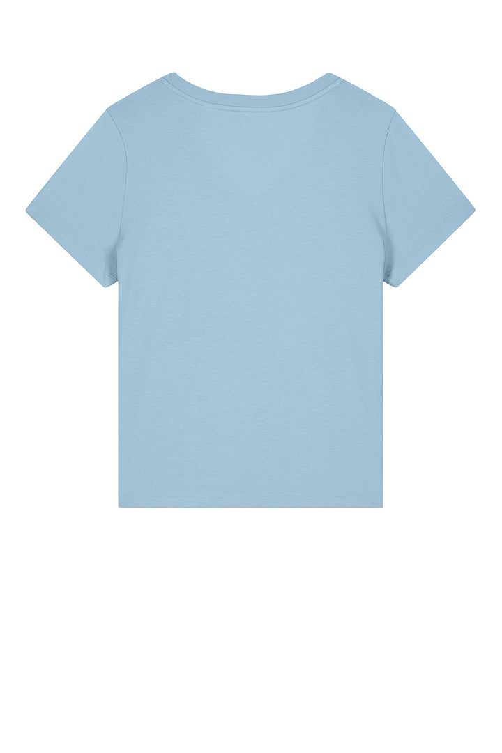 Rear View of BlueSoul Stanley/Stella Women's Stella Isla V-Neck Tee SXW032