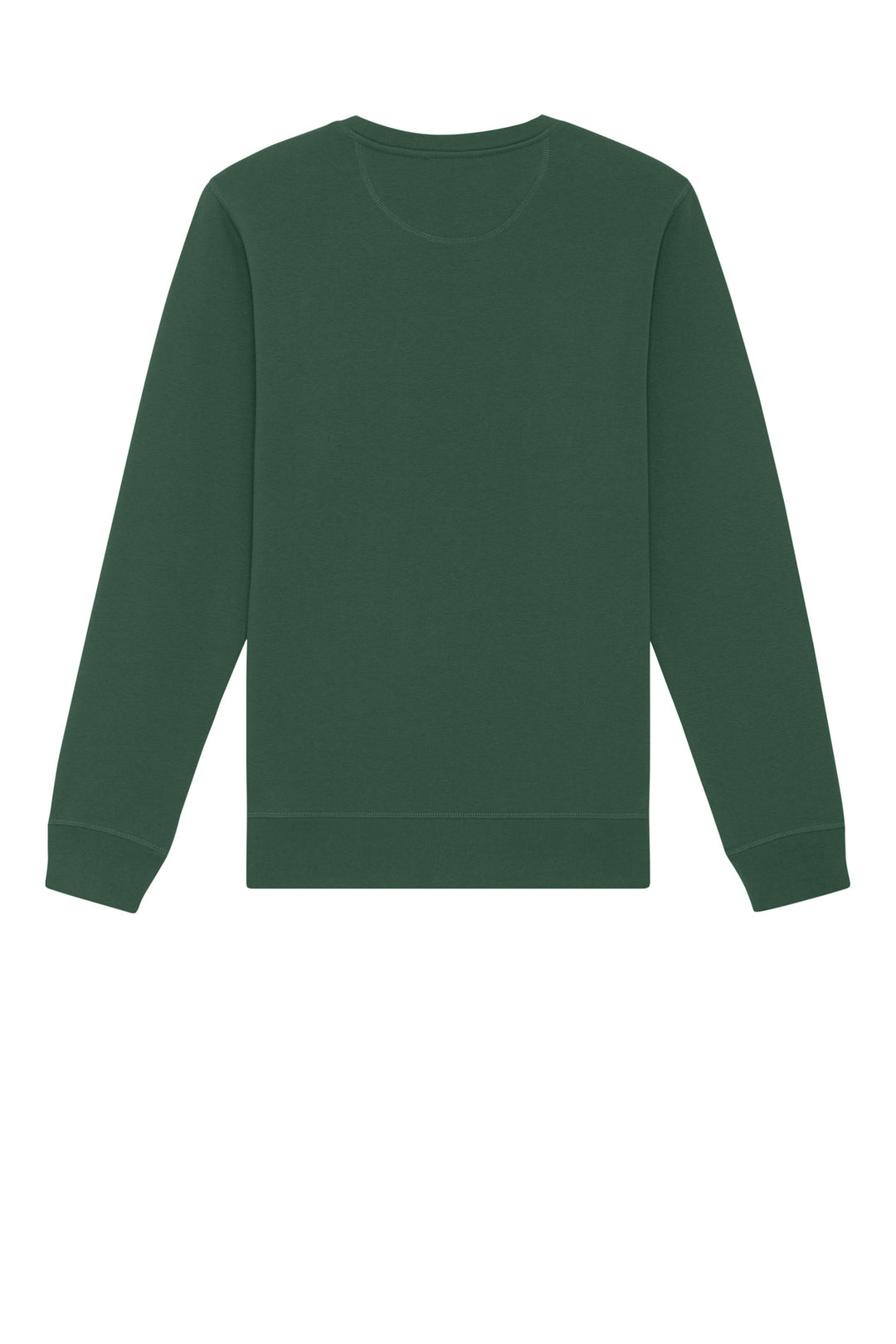 Rear View of BottleGrn Stanley/Stella Unisex Roller Crewneck Sweatshirt SXU010