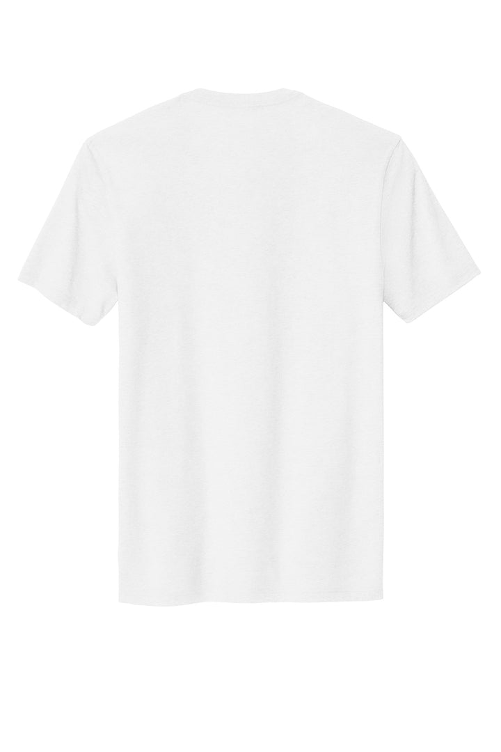 Rear View of BrtWhite Allmade Unisex Organic Cotton Tee. AL2100