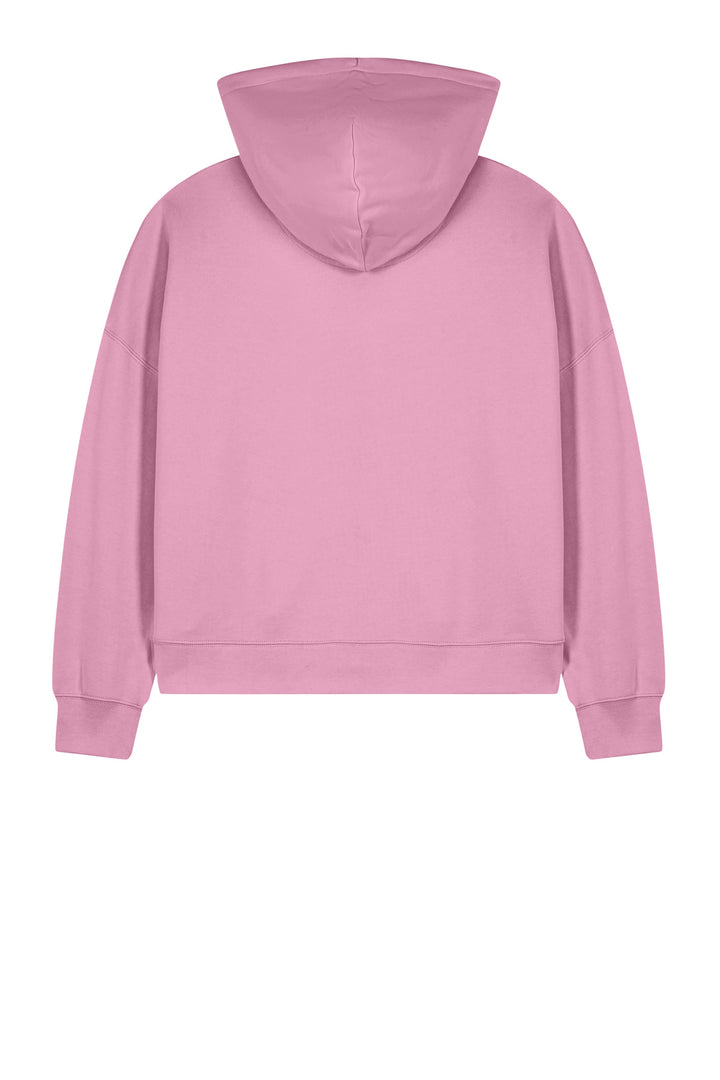Rear View of BubblePink Stanley/Stella Women's Stella Ida Full-Zip Hooded Sweatshirt SXW037