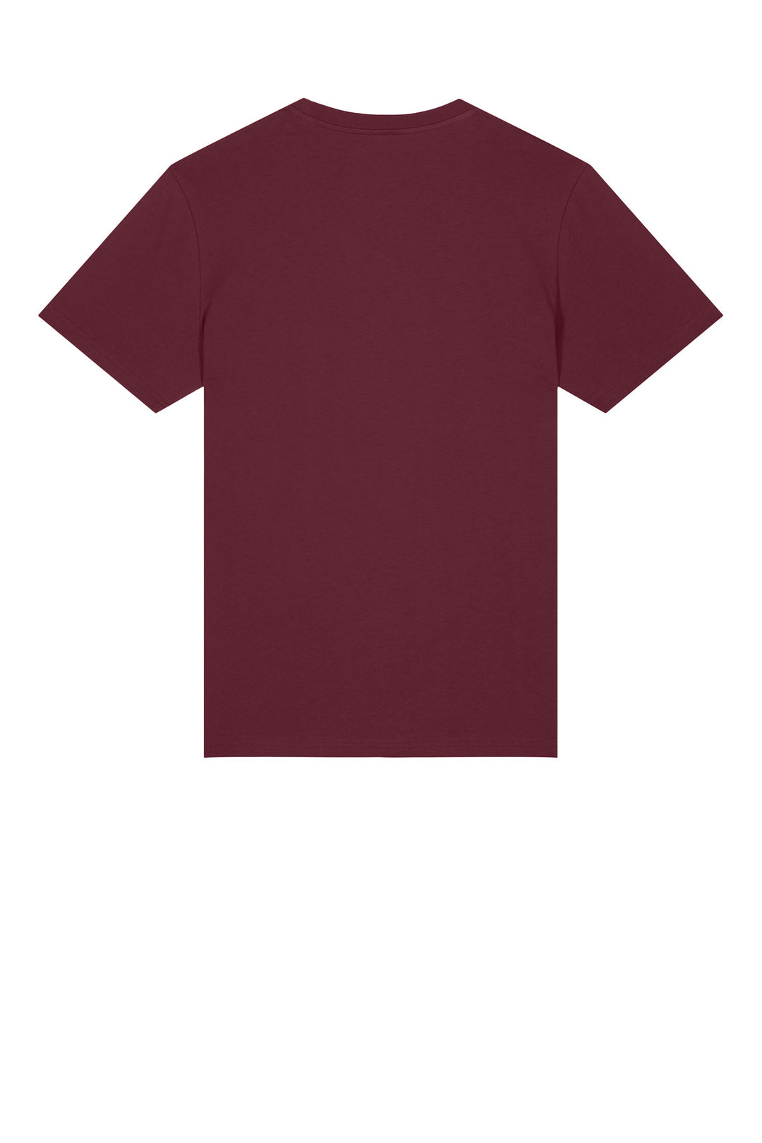 Rear View of Burgundy Stanley/Stella Unisex Crafter Tee SXU007