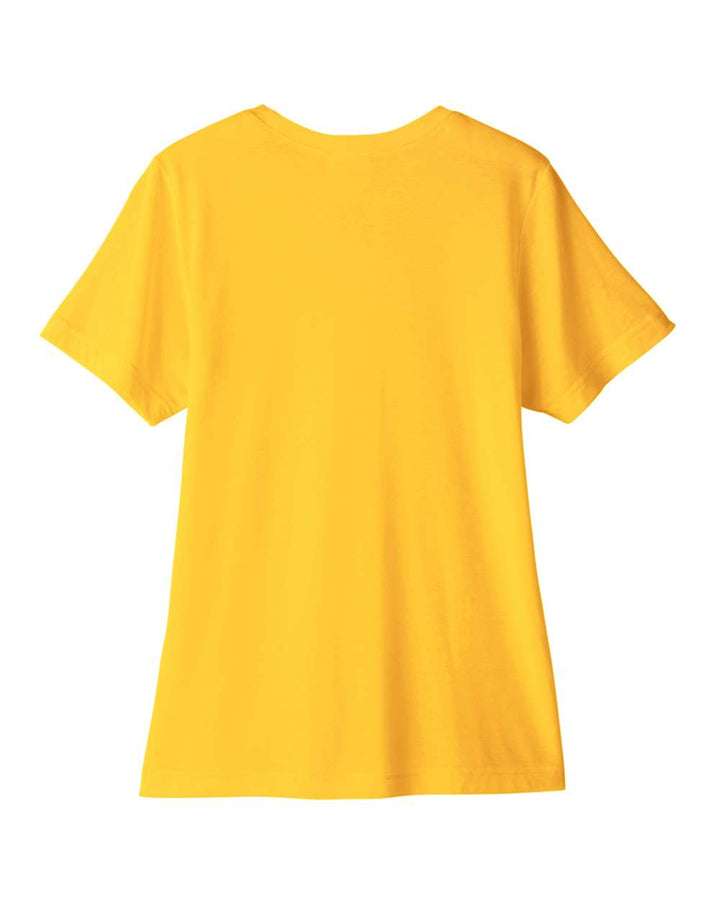 Rear View of Campus Gold Women's Fusion ChromaSoft™ Performance T-Shirt - CE111W