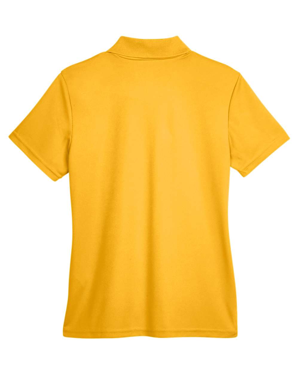 Rear View of Campus Gold Women's Origin Performance Piqué Polo - 78181
