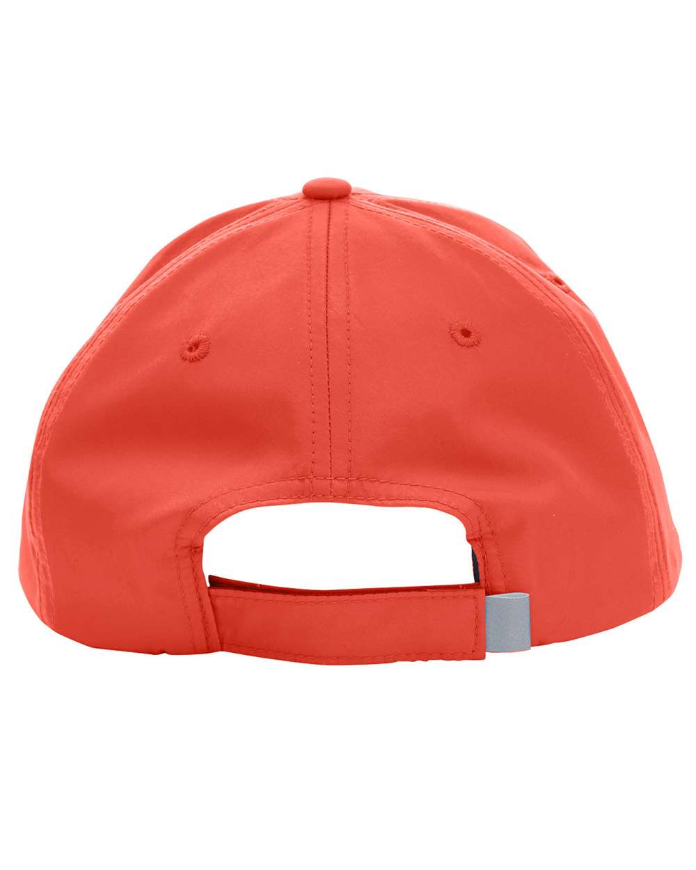 Rear View of Campus Orange Pitch Performance Cap - CE001