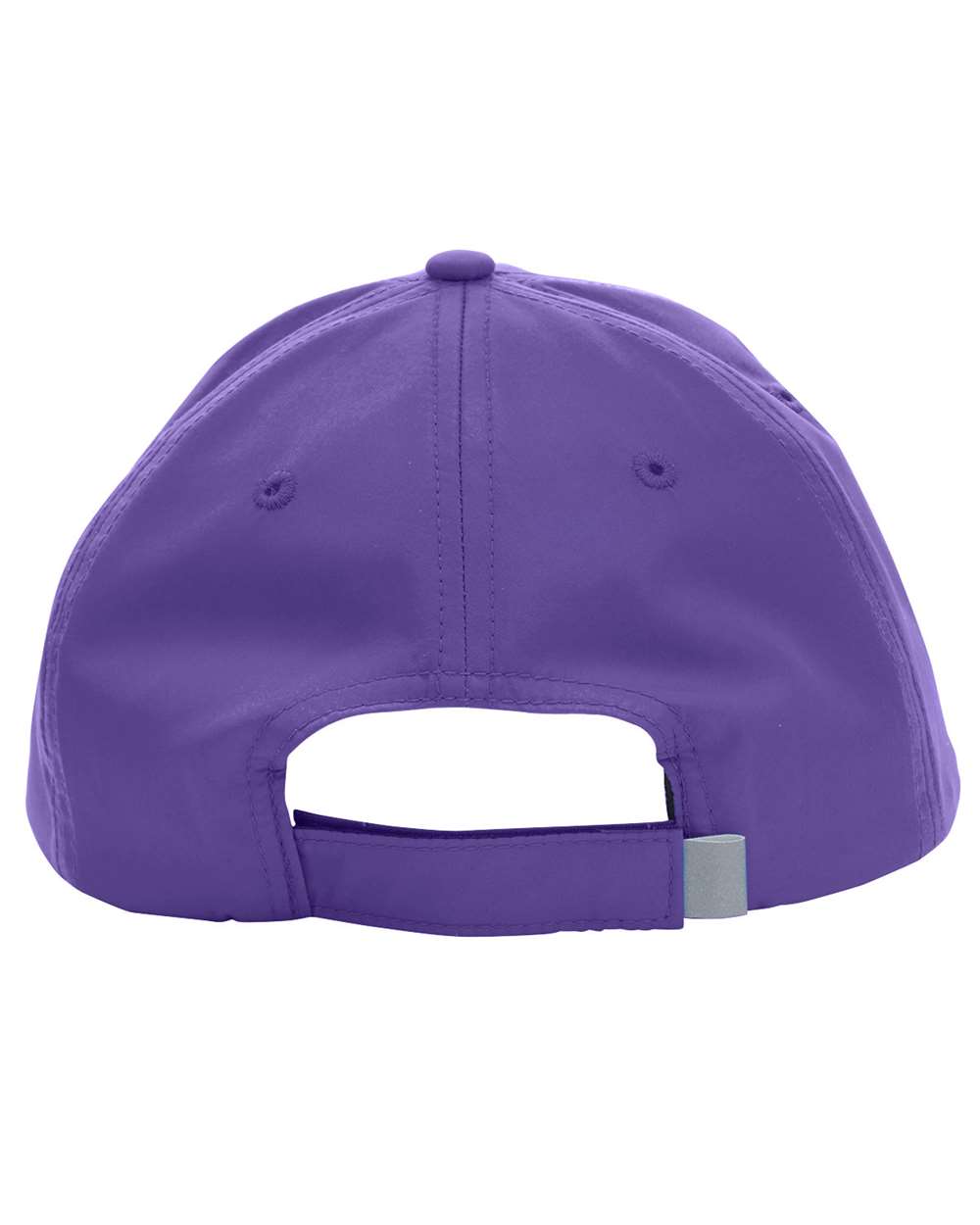 Rear View of Campus Purple Pitch Performance Cap - CE001