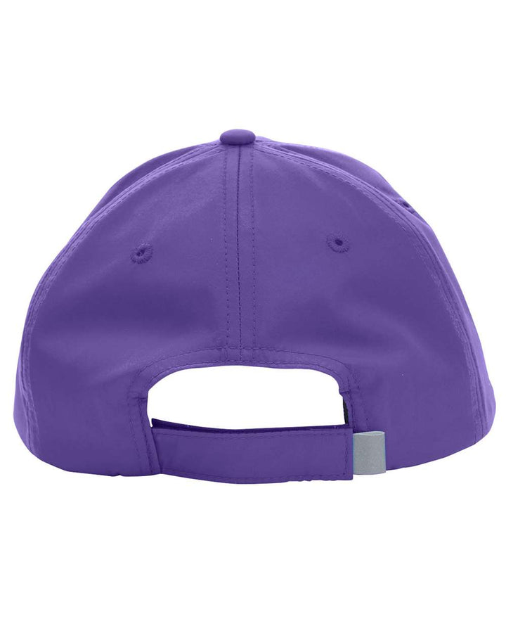 Rear View of Campus Purple Pitch Performance Cap - CE001