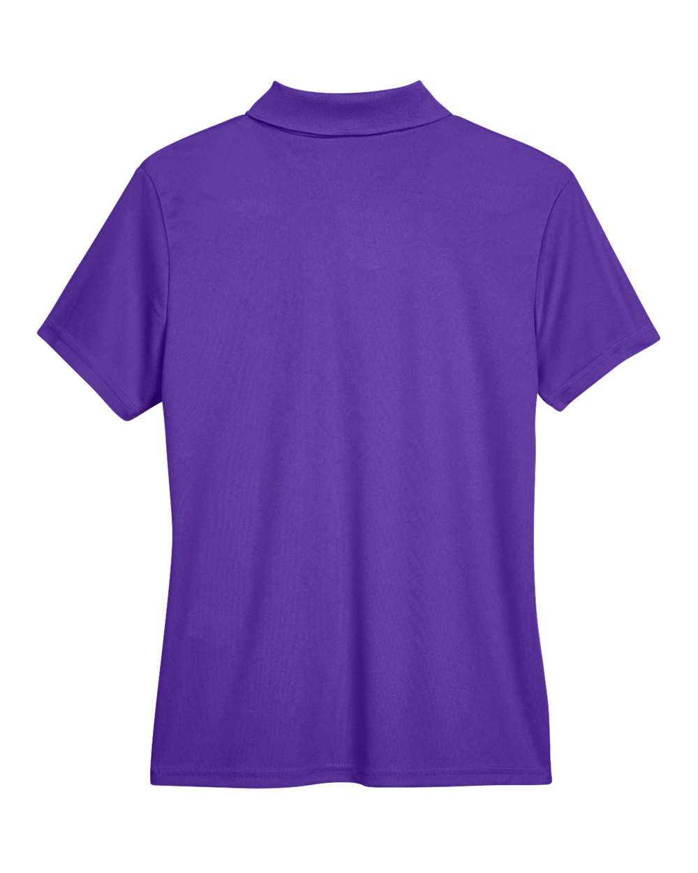 Rear View of Campus Purple Women's Origin Performance Piqué Polo - 78181