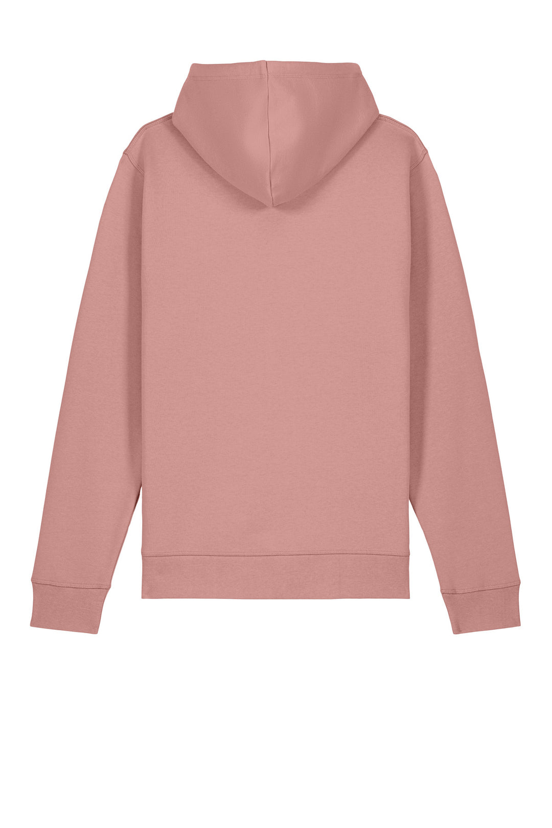 Rear View of CanyonPink Stanley/Stella Unisex Drummer 2.0 Hooded Sweatshirt SXU009