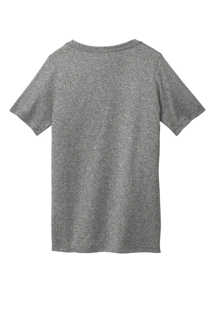 Rear View of Carbon Heather Nike Youth Legend Tee 840178