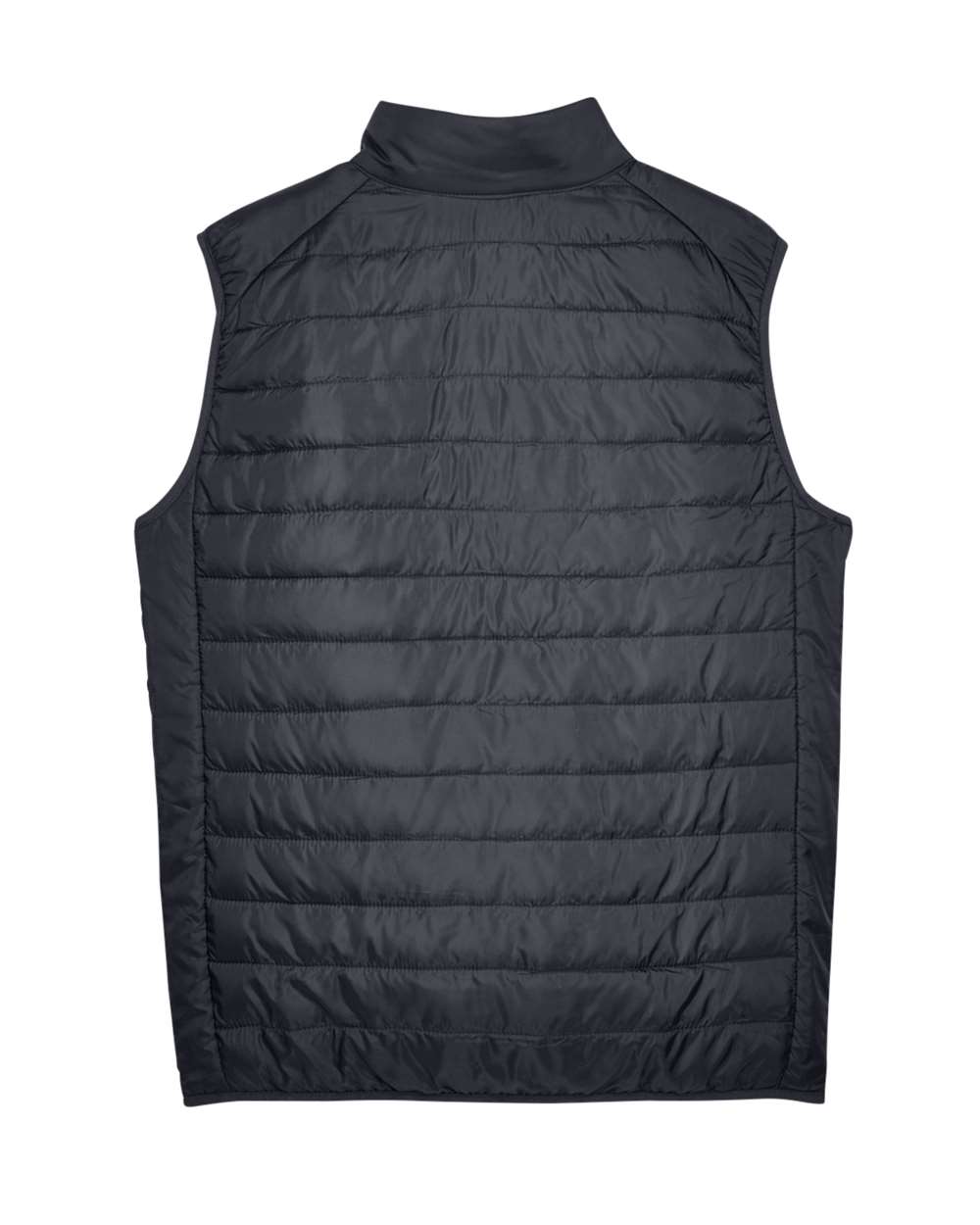 Rear View of Carbon Men's Prevail Packable Puffer Vest - CE702