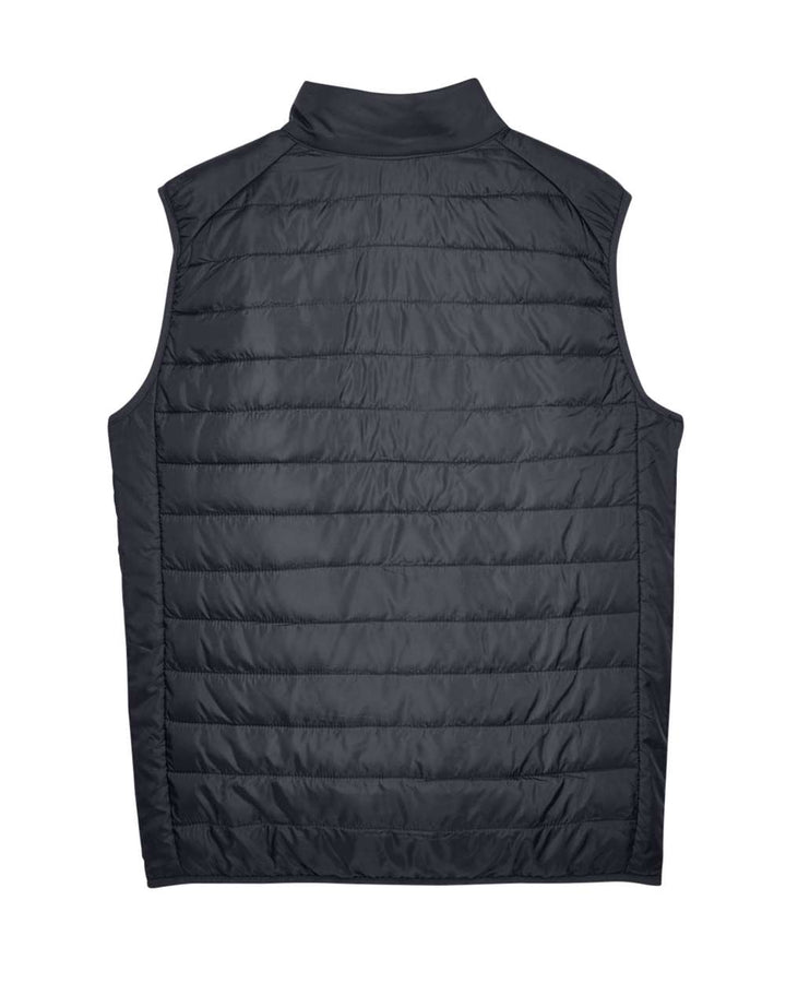 Rear View of Carbon Men's Prevail Packable Puffer Vest - CE702