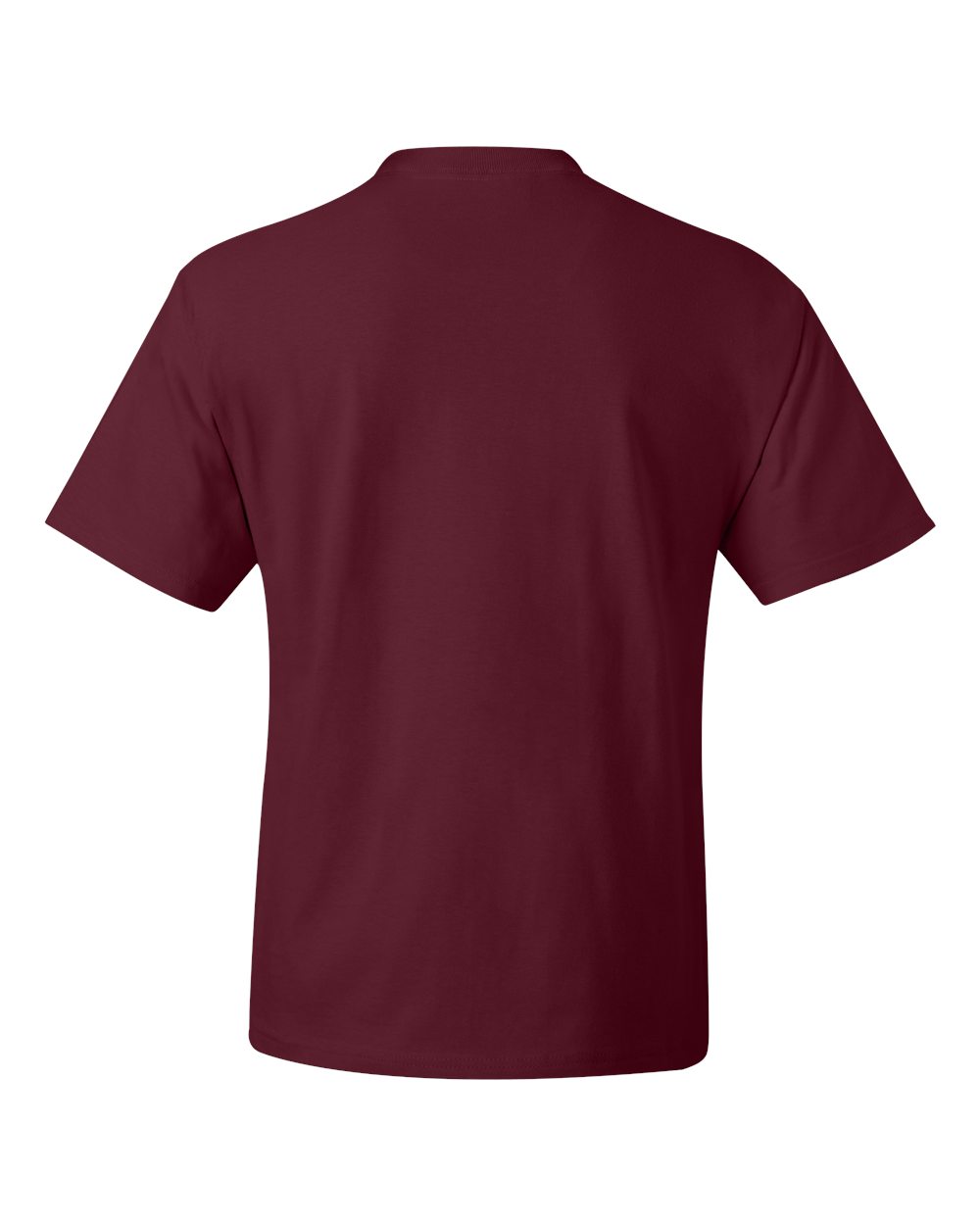 Rear View of Cardinal Beefy-T® T-Shirt - 5180