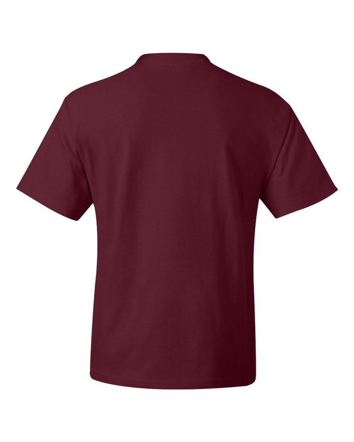 Rear View of Cardinal Beefy-T® T-Shirt - 5180