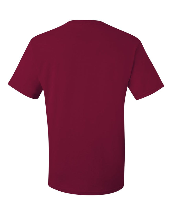 Rear View of Cardinal Dri-Power® 50/50 T-Shirt - 29MR