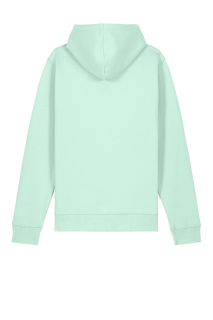 Rear View of CariBlue Stanley/Stella Unisex Drummer 2.0 Hooded Sweatshirt SXU009