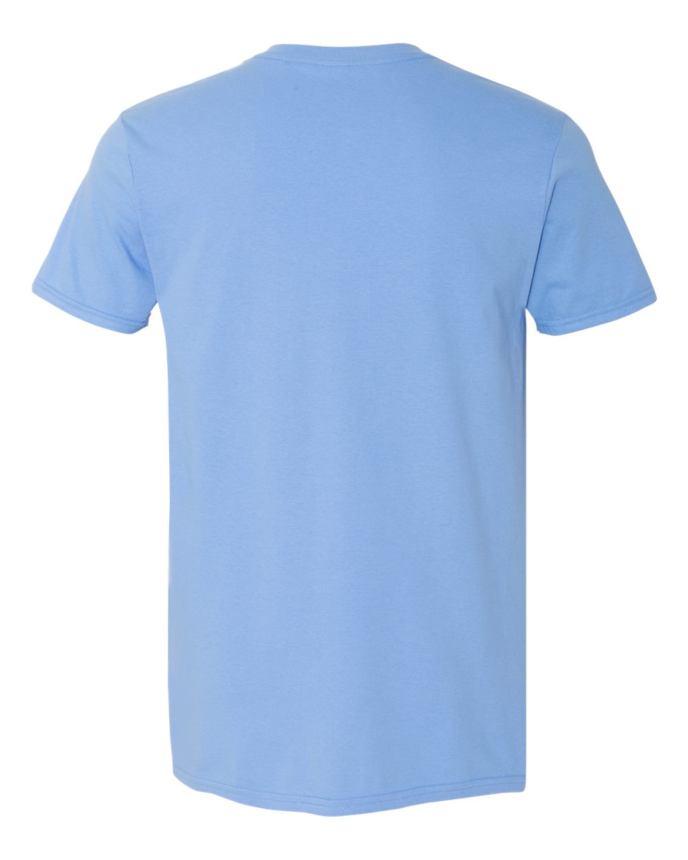 Rear View of Carolina Blue Softstyle® T-Shirt - 64000