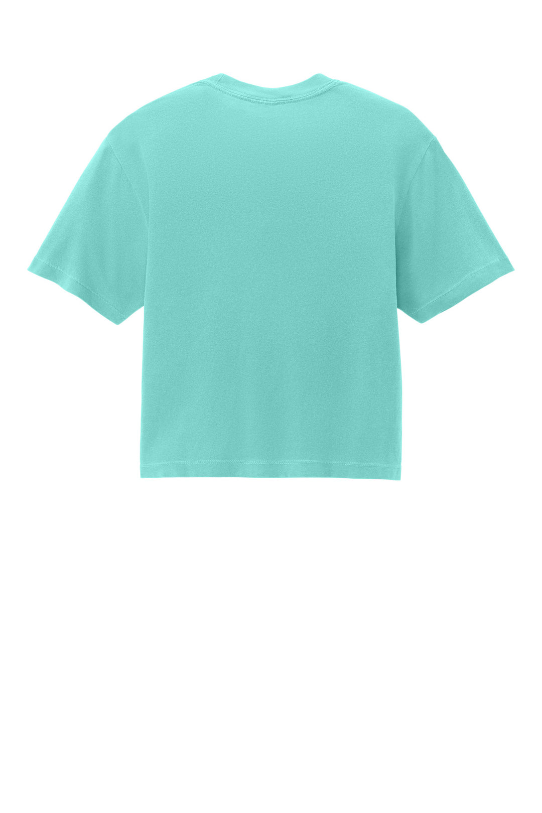 Rear View of ChalkyMint Comfort Colors Women's Heavyweight Boxy Tee 3023CL