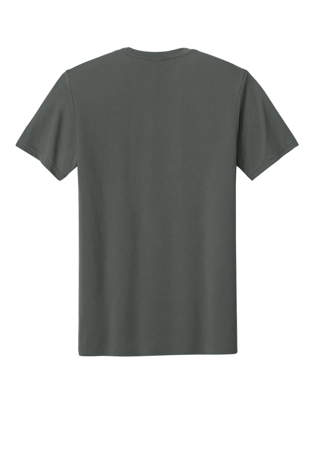 Rear View of Charcoal Gildan Gildan Performance T-Shirt. 42000