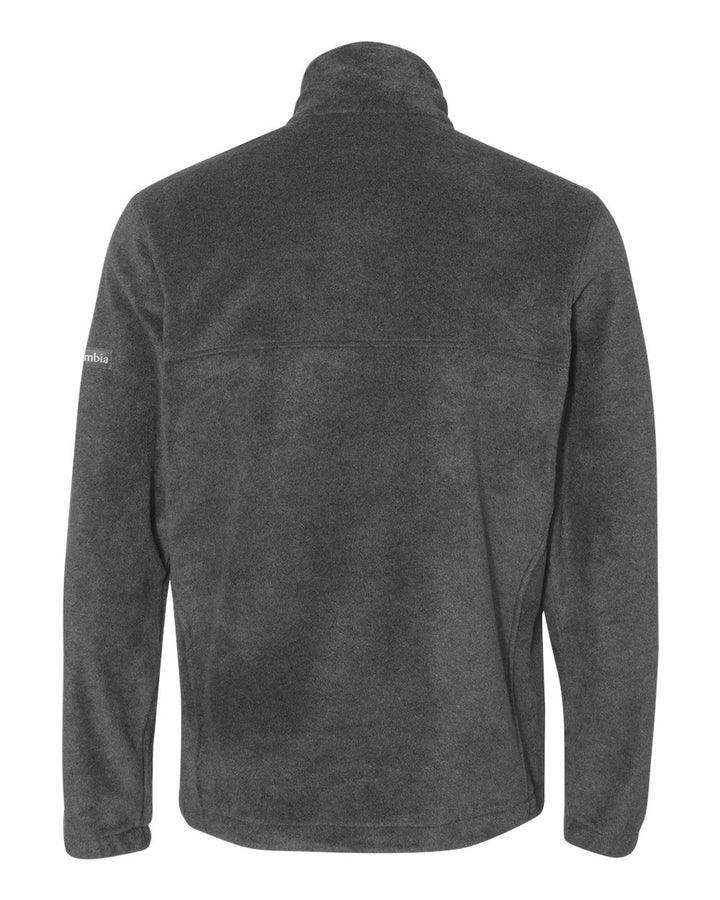 Rear View of Charcoal Heather Steens Mountain™ Full Zip 2.0 Jacket - 212478