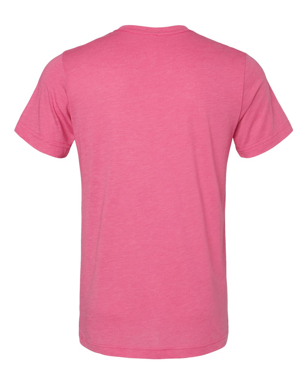 Rear View of Charity Pink Triblend Triblend Tee - 3413