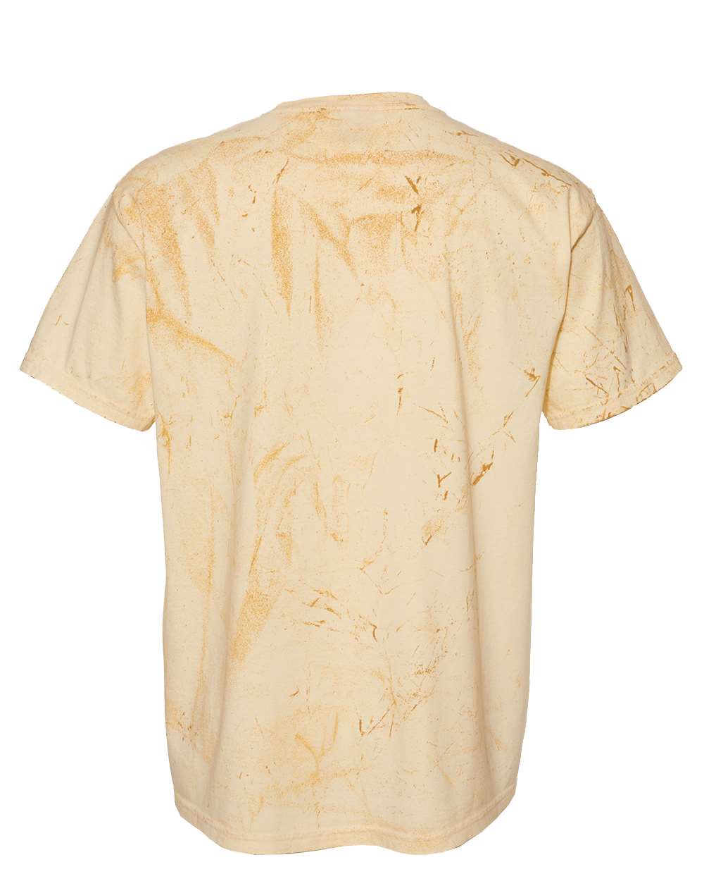 Rear View of Citrine Colorblast™ Heavyweight T-Shirt - 1745