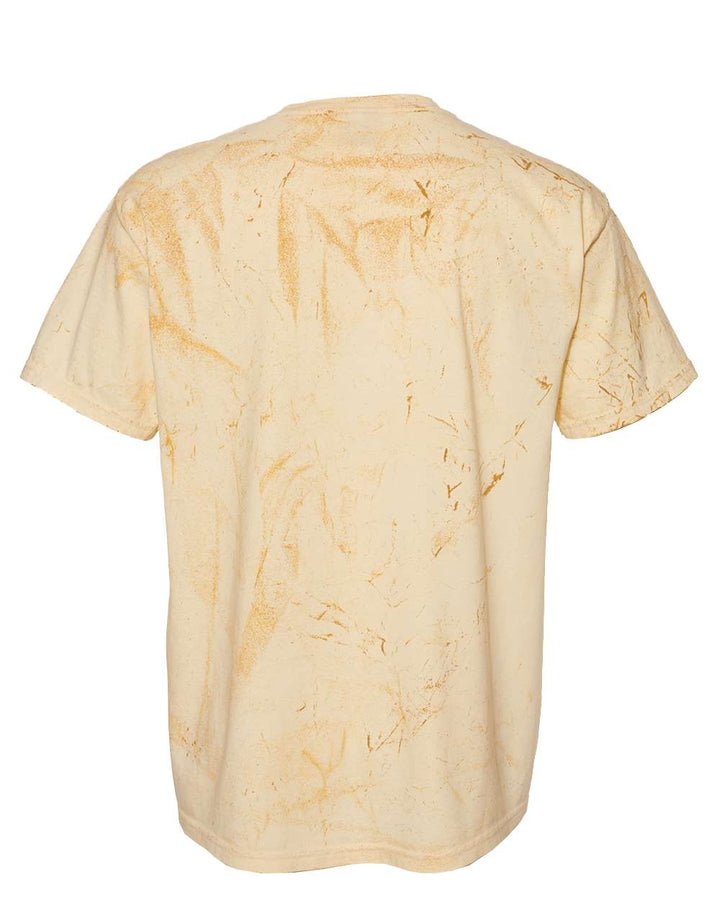 Rear View of Citrine Colorblast™ Heavyweight T-Shirt - 1745