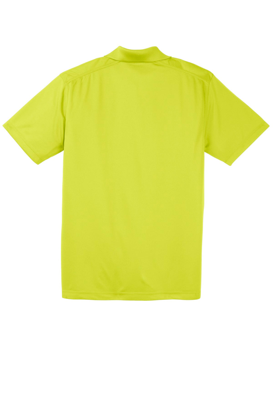 Rear View of Citron Sport-Tek PosiCharge Micro-Mesh Polo. ST680
