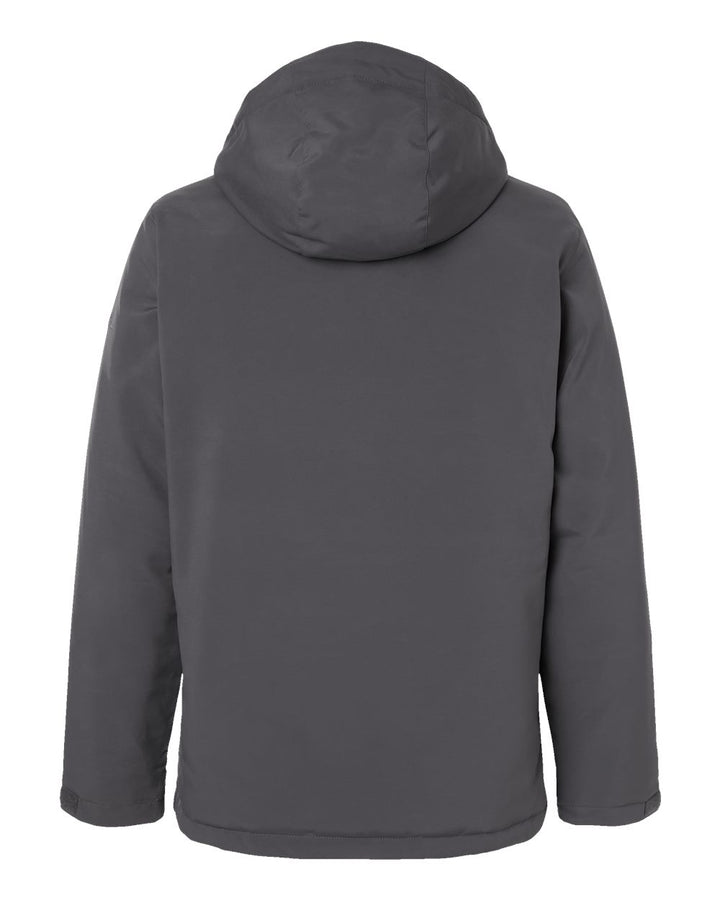 Rear View of City Grey Men's Gate Racer™ II Soft Shell Jacket - 216509