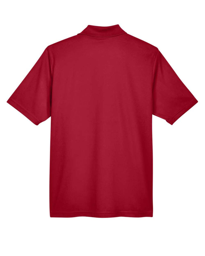 Rear View of Classic Red Men's Origin Performance Piqué Polo - 88181