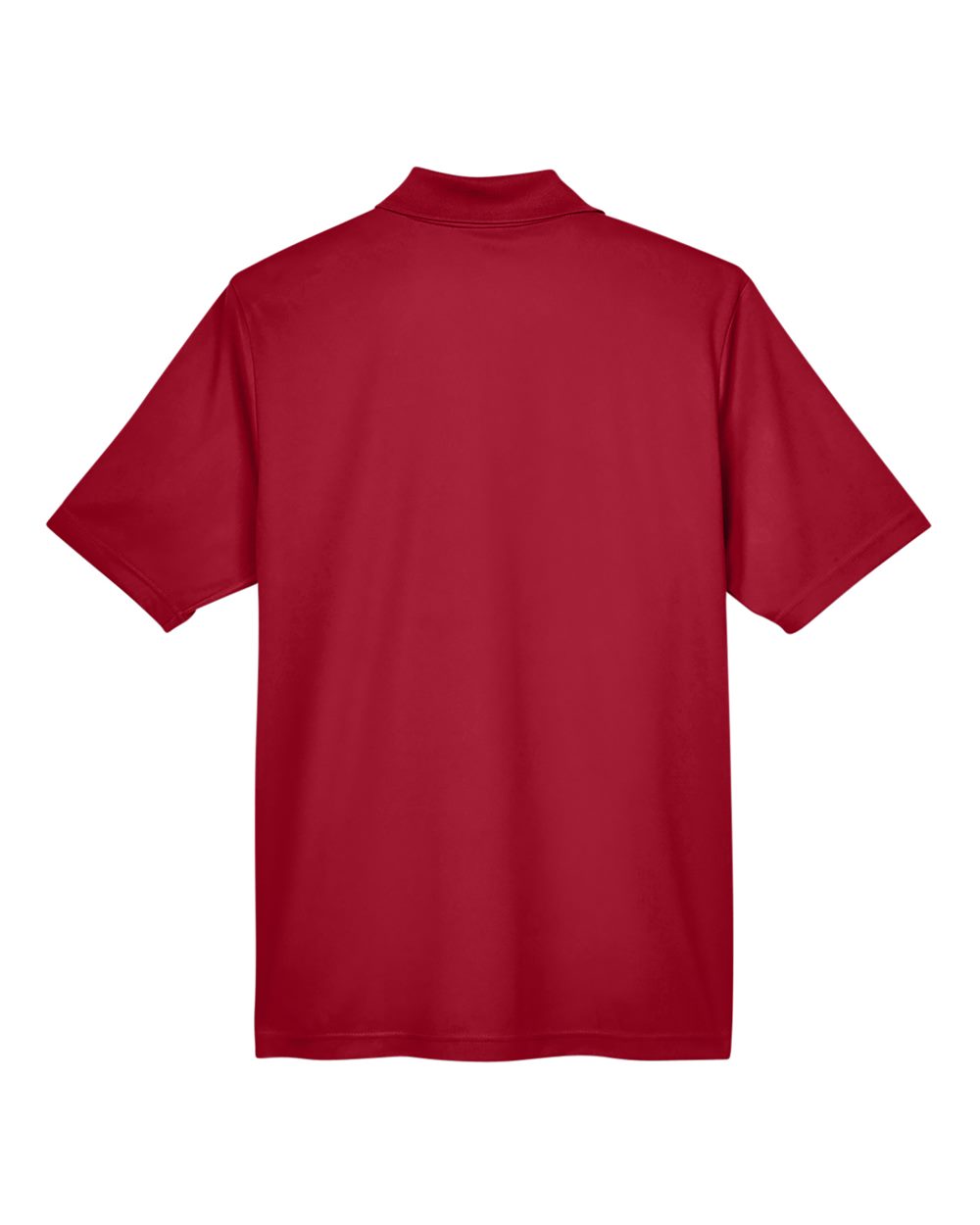Rear View of Classic Red Men's Tall Origin Performance Piqué Polo - 88181T