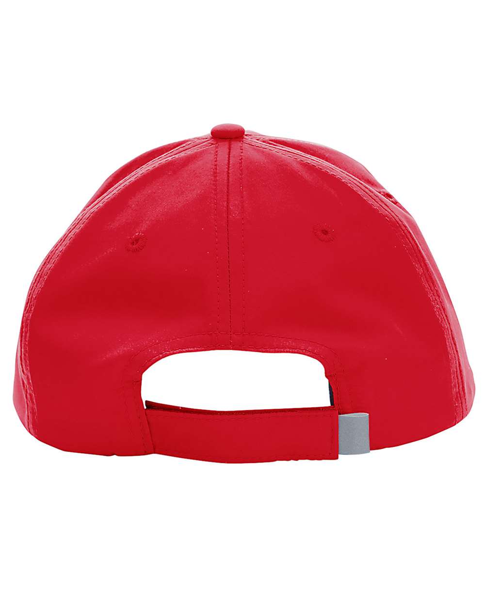 Rear View of Classic Red Pitch Performance Cap - CE001
