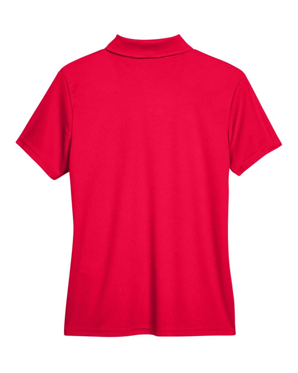 Rear View of Classic Red Women's Origin Performance Piqué Polo - 78181